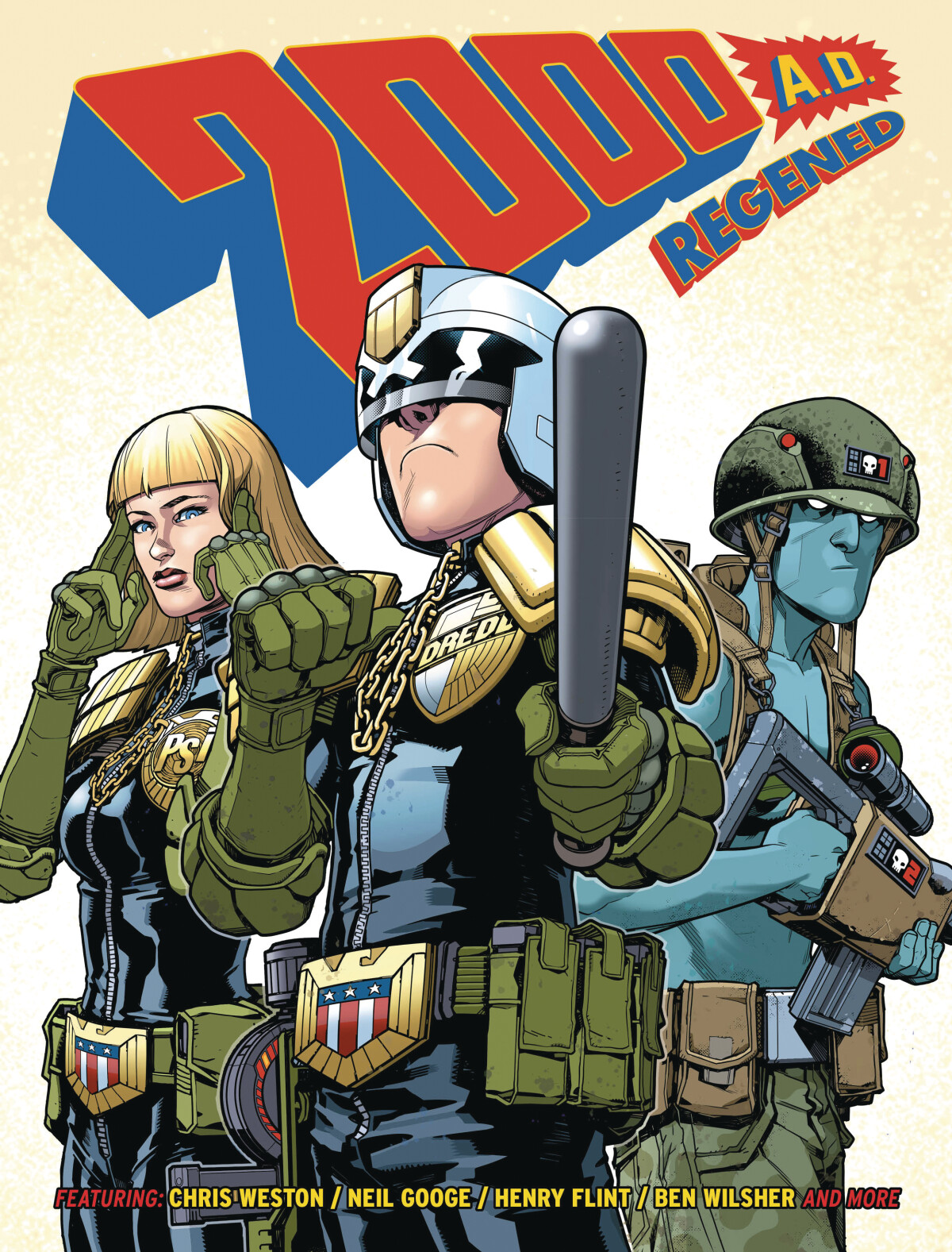 Chris Weston - 2000 AD REGENED