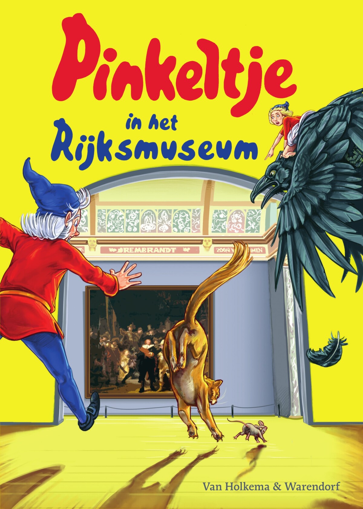 Pinkeltje in het Rijksmuseu...