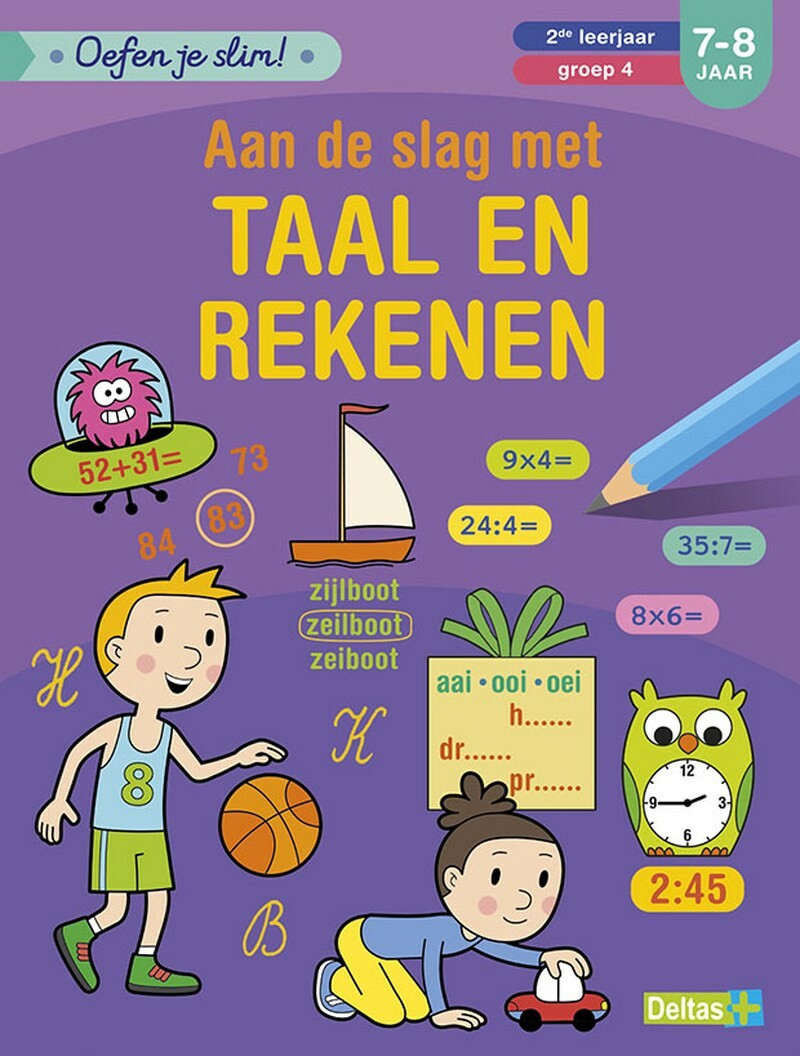 ZNU - Aan de slag met taal en rekenen / 2de leerjaar groep 4 7-8 jaar / Oefen je slim