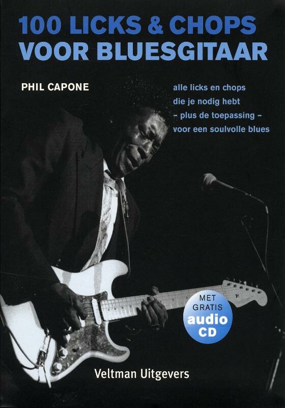 Phil Capone - 100 licks & chops voor bluesgitaar