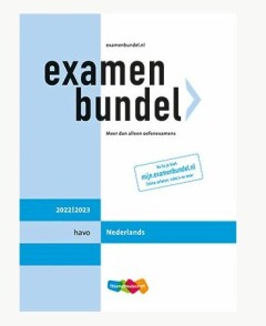 Examenbundel / havo Nederla...